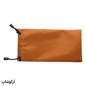 عکس از کاور و بگ عینک با ابعاد 18 در 9 سانتی‌متر، از جنس پارچه‌ای و رنگ قهوه‌ای مدل 992857
