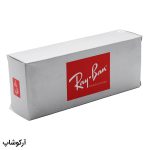 عکس از پک اورجینال عینک برند ریبن (Ray-Ban) با رنگ قهوه ای و تمام تجهیزات مدل 992854