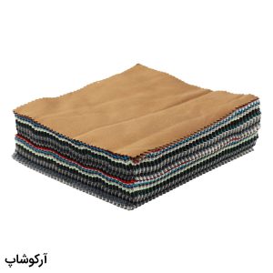 عکس از بسته 100 عددی دستمال عینک از جنس میکروفایبر و ترکیب چند رنگ مدل 992868