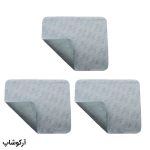 عکس از بسته 3 عددی دستمال عینک از جنس میکروفایبر، رنگ آبی و طرح دار کد 992887-3