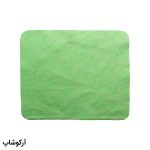 عکس از دستمال عینک از جنس میکروفایبر، رنگ سبز و طرح دار کد 992884-1