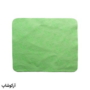 عکس از بسته 2 عددی دستمال عینک از جنس میکروفایبر، رنگ سبز و طرح دار کد 992884-2