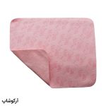 عکس از دستمال عینک از جنس میکروفایبر، رنگ صورتی و طرح دار کد 992885-1
