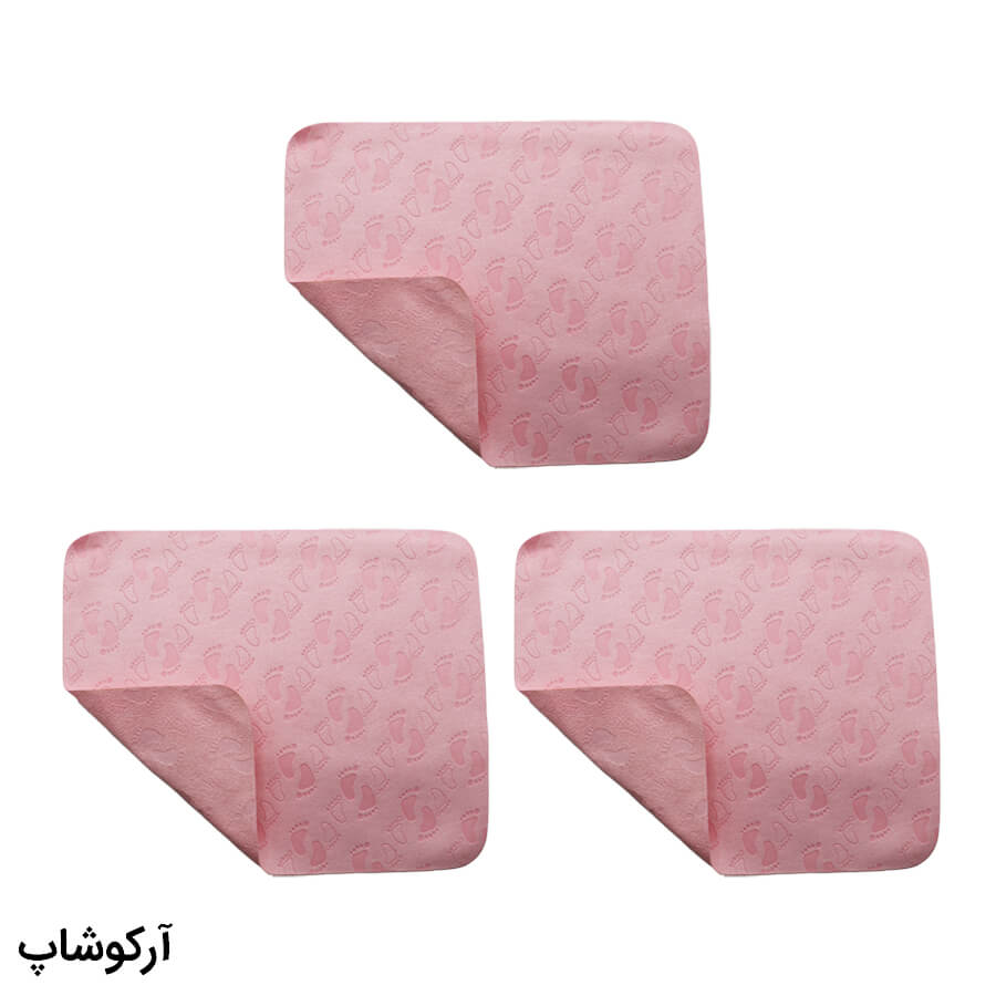 Microfiber-Pink-Eyewear-Tissues-Model-992885-3-1 عکس از بسته 3 عددی دستمال عینک از جنس میکروفایبر، رنگ صورتی و طرح دار کد 992885-3