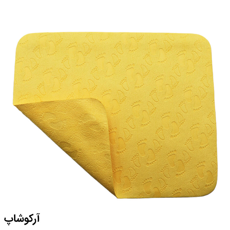 Microfiber-Yellow-Eyewear-Tissues-Model-992886-1-1 عکس از دستمال عینک از جنس میکروفایبر، رنگ زرد و طرح دار کد 992886-1