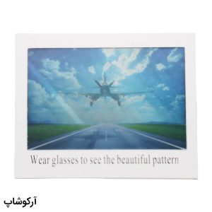 عکس از برگه تست پلاریزه عینک مدل 992861