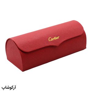 عکس از پک اورجینال عینک برند کارتیه (CARTIER) با تمام تجهیزات مدل 992851