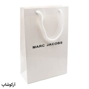 عکس از بگ، پاکت و ساک دستی هدیه عینک مارک جیکوبز (MARC JACOBS) با طراحی رنگ سفید مدل 992902