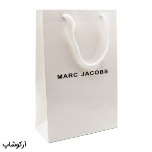 عکس از بگ، پاکت و ساک دستی هدیه عینک مارک جیکوبز (MARC JACOBS) با طراحی رنگ سفید مدل 992902