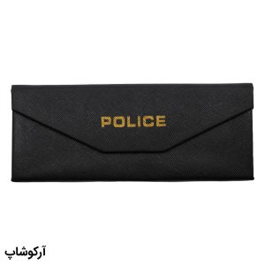 عکس از قاب و کیف عینک طرح کتابی، مثلثی و تاشو، با رنگ مشکی و برند پلیس مدل 992967