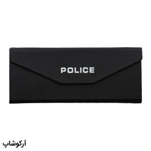 عکس از قاب و کیف عینک طرح کتابی، مثلثی و تاشو، با رنگ مشکی و برند POLICE مدل 992968