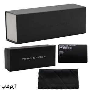 عکس از پک اورجینال عینک برند پورشه دیزاین (PORSCHE DESIGN) با تمام تجهیزات و لوازم جانبی مدل 992956