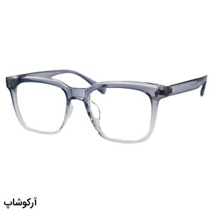 عکس از عینک طبی با فریم شکل مربعی، از جنس TR، رنگ آبی و لنز بلوکات و قابل تعویض TR86012