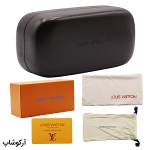 عکس از پک اورجینال عینک برند لویی ویتون (LOUIS VUITTON) با تمام تجهیزات و لوازم جانبی مدل 992955