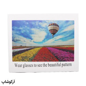 عکس از برگه تست پلاریزه عینک مدل 992970