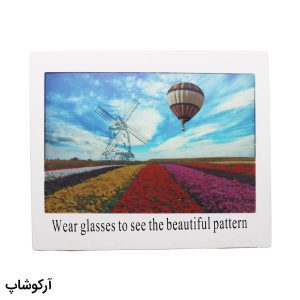 عکس از برگه تست پلاریزه عینک مدل 992970