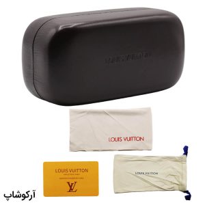 عکس از پک اورجینال عینک برند لویی ویتون (LOUIS VUITTON) با تمام تجهیزات و لوازم جانبی مدل 992955-1