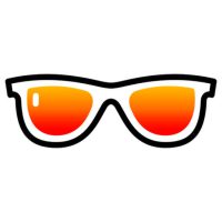 خرید و قیمت عینک شب با لنز و عدسی دو رنگ