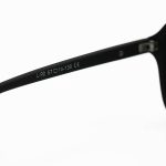عکس از عینک آفتابی PORSCHE DESIGN با فریم خلبانی، رنگ مشکی مات و لنز قهوهای سایه روشن مدل L90