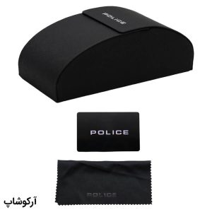 عکس از پک اورجینال عینک برند پلیس (POLICE) با تمام تجهیزات و لوازم جانبی (بدون کارتن) مدل 992957-1