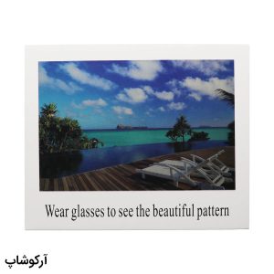 عکس از برگه تست پلاریزه عینک مدل 992988