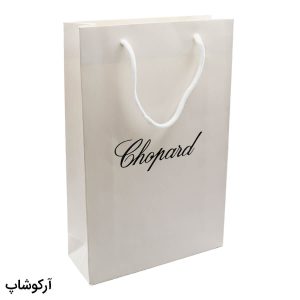 عکس از بگ، پاکت و ساک دستی هدیه عینک شوپارد (CHOPARD) با طراحی رنگ سفید مدل 992976